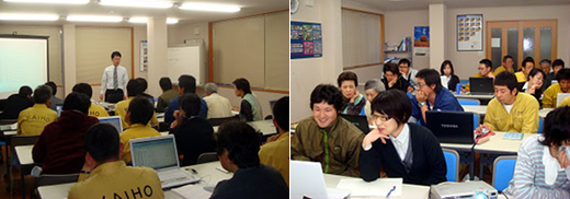 自発的な勉強会風景